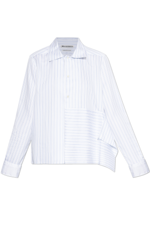 Balenciaga Oversized shirt with striped pattern | Women's | Vitkac